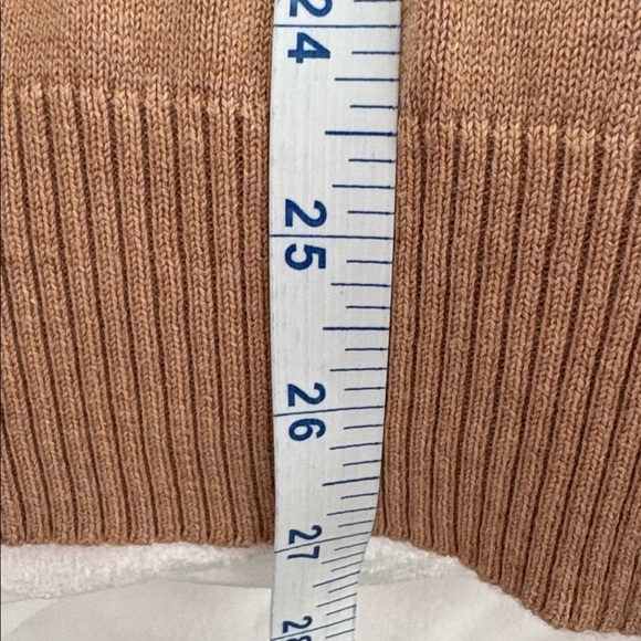 Woman’s Dress Barn Tan/Brown Crew Neck Long Sleeve Sweater. 20% Viscose. Size XL - Picture 12 of 12